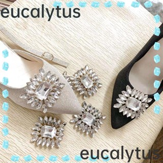 Eucalytus1 เครื่องประดับ จี้คริสตัล พลอยเทียม รูปรองเท้า สําหรับผู้หญิง