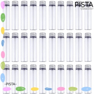 Pista หลอดทดลอง แบบใส 28×108 มม. 50 มล. พร้อมฝาสกรู สําหรับจัดเก็บลูกปัด ลูกอม 30 ชิ้น