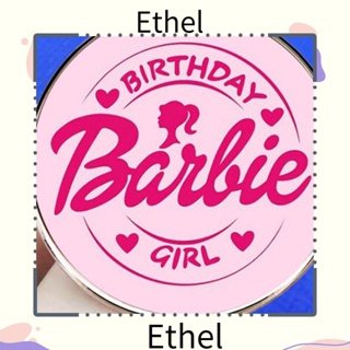 Ethel1 เข็มกลัดโลหะ รูปการ์ตูนบาร์บี้ แฟชั่นสําหรับผู้หญิง