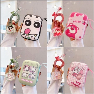 เคสที่เก็บสายชาร์จ ลายการ์ตูนชินจังน่ารัก 18w 20w สําหรับ iPhone ipad