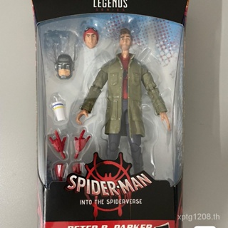 ใหม่ โมเดลฟิกเกอร์ Marvel legends Parallel Universe Spider-Man Peter Parker Hasbro ของแท้ สําหรับตกแต่งบ้าน