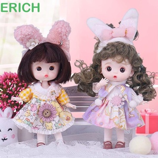 Erich ตุ๊กตาเจ้าหญิงขยับข้อต่อได้ OB11 1/12 DIY สําหรับเด็ก