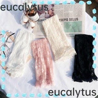 Eucalytus1 ปลอกแขนกันแดด แบบบางพิเศษ ป้องกันรังสียูวี สําหรับผู้หญิง