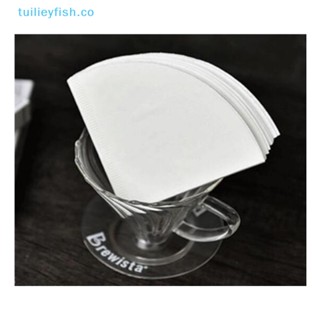 Tuilieyfish V60 กระดาษกรองกาแฟ รูปกรวย 102 ชิ้น