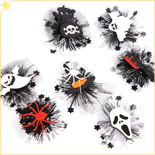 [LBE] Creative Halloween Dark Laser Ghost Hair Accessories อุปกรณ์เสริมกิ๊บติดผมด้านข้างสำหรับเด็ก