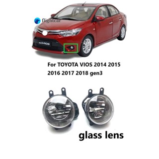 โคมไฟตัดหมอก ติดกันชนหน้ารถยนต์ สําหรับ TOYOTA VIOS Third Generation gen 3 2013 2014 2015 2016 2017 2018