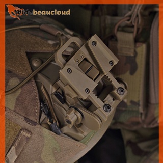 Widebeaucloud L4G24 NVG อุปกรณ์เมาท์ขาตั้งไนล่อน มองเห็นที่มืด พับได้ สําหรับ PVS15 PVS18 GPNVG18 Nice