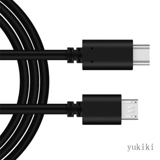 Kiki สายชาร์จเร็ว TypeC เป็น Micro-USB 2 4A- กระแสไฟสูง ชาร์จเร็ว