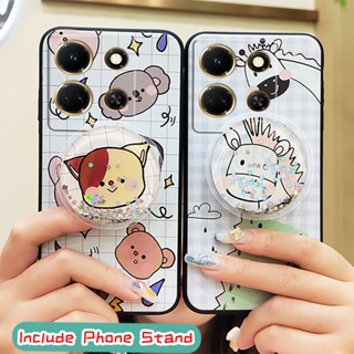 Fashion Design protective Phone Case For infinix Note30 4G/X6833B drift sand Cartoon Waterproof Anti-dust glisten Anti-knock