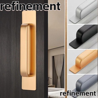 Refinement ลูกบิดประตู มือจับประตู อลูมิเนียมอัลลอย มีกาวในตัว สไตล์โมเดิร์น