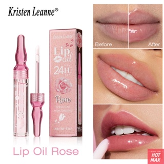 KRISTEN LEANNE Rose Petal Moisturizing Lip Honey Lip Oil [hotmax]