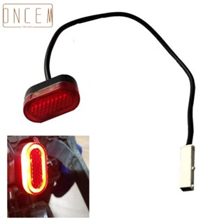 【ONCEMOREAGAIN】Rear Tail Light 13.5cm Wire Length Black For -Xiaomi M365 Lamp LED Plastic