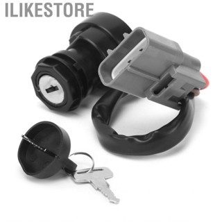 Ilikestore Ignition Switch  Lock ABS+Metal High Strength with 2 Keys for Motorcycle