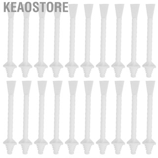 Keaostore 20pcs Nose Hair  Sticks Safe Burr Free Wax Kit For Cleaning Nostrils