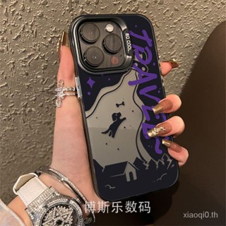 เคสป้องกันโทรศัพท์มือถือโลหะ แบบนิ่ม ลายการ์ตูนลูกสุนัข กันกระแทก สําหรับ iPhone 11 12Pro 14promax 13pro xs xr xsmax 7 8plus