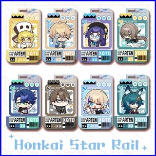 Gp1 Honkai: กระเป๋าใส่บัตรรถบัส ลายการ์ตูนน่ารัก สําหรับนักเรียน สํานักงาน