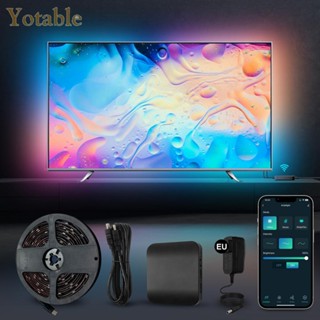 [Yotable.th] Tuya แถบไฟ LED ซิงโครไนซ์เสียงเพลง รองรับ HDMI