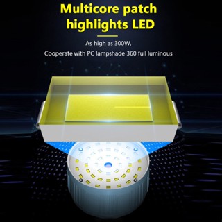 New 280W Solar Tent Light LED Bulb USB Rechargeable  Camping Stall Night Light