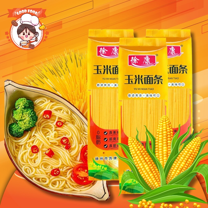 บะหมี่ เส้นโซบะ โซบะทำจากข้าวโพด  บะหมี่ข้าวโพด เส้นพาสต้า ขนาด 200 กรัม แคลลอรี่ 0%