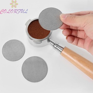 【COLORFUL】Coffee Filter Screen Filter Screen For Espresso Machine Household Kitchen