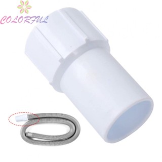 【COLORFUL】Hose Sleeve For Spiral Pool Hose Pool Vacuum Threaded Cuff Vacuum Hose