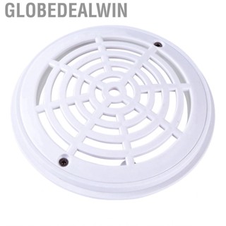 Globedealwin Round Main Drain Cover  Wide Application Floor Durable Simple Cleaning ABS Easy Installation for Home