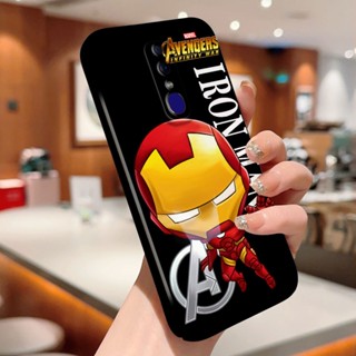 เคสโทรศัพท์มือถือ PC แข็ง กันกระแทก ป้องกันกล้อง ลายการ์ตูน Iron Man สําหรับ OPPO Find X3 Pro X5 Pro F19 Pro Reno5 Pro 7 Pro 8 Pro Reno6