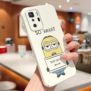 เคสโทรศัพท์มือถือแบบแข็ง ลายการ์ตูนมินเนี่ยนน่ารัก สําหรับ Xiaomi 10 12 Pro 11 Lite 5G NE Poco F2 Pro F4 X3 NFC X3 Pro