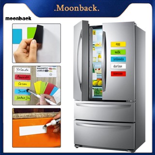 &lt;moonback&gt; สติกเกอร์แม่เหล็ก กันน้ํา ใช้ซ้ําได้ 54 72 ชิ้น สําหรับบ้าน ออฟฟิศ ห้องเรียน