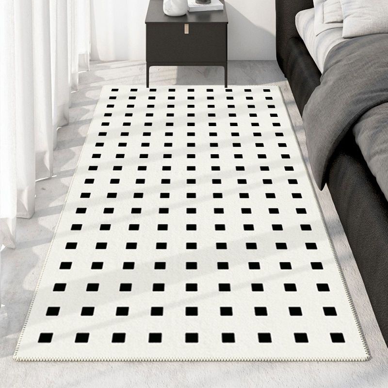 [BH] พรมกํามะหยี่คริสตัล เรียบง่าย ยาว ข้างเตียง ราคาถูก นอร์ดิก ห้องนอน ห้องนั่งเล่น โซฟา พรมปูพื้น กันลื่น ห้องเด็ก เครื่องซักผ้า พรมระเบียง ข้างเตียง ซักได้ ตกแต่งเสื่อซักผ้า - รูปที่ 6