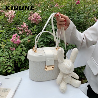 KIQUNE  กระเป๋าผู้หญิงสะพายข้าง กระเป๋าสะพาย ข้าง 2023 NEW   Unique ทันสมัย High quality fashion L91TS85 37Z230910