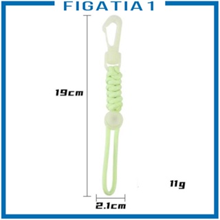 [figatia1] เชือกคล้องใต้น้ํา เรืองแสง เพื่อความปลอดภัย สําหรับไฟฉาย BCD