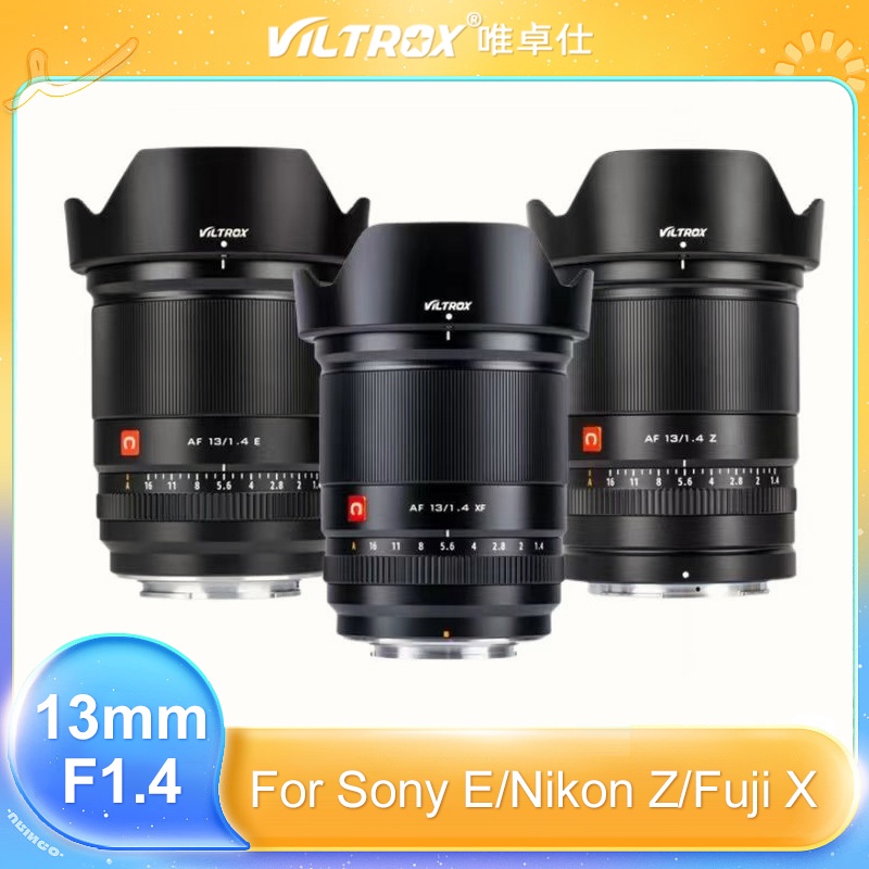 Viltrox 13mm f1.4 เลนส์ไวด์ พร้อมส่ง Auto Focus XF Fuji / Sony / Nikon Z ( Ultra Wide 13 mm 12mm 14 