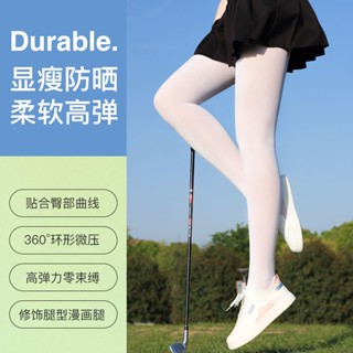 ถุงน่องกันแดด แบบบาง ระบายอากาศได้ดี ป้องกันแดด สําหรับเล่นก…