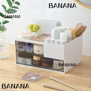 Banana1 ที่ใส่ปากกา พร้อมลิ้นชัก พลาสติก สีขาว สําหรับบ้าน ออฟฟิศ