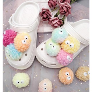 Crocs หัวเข็มขัด รูปดอกไม้ 5 ซม. ถอดออกได้ สําหรับตกแต่งรองเท้าผ้าใบ DIY