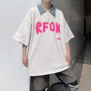 เสื้อโปโล แขนห้าส่วน แฟชั่นฤดูร้อน สําหรับผู้ชาย 2023