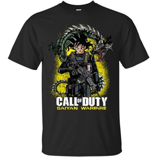 Breathable Mens tops 100% Cotton Short Sleeve Shirt Funny Goku Vegeta Call Of Duty Saiyan Warfare Dragon Ball Supe_02