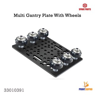 V-Slot Gantry Set 20-80mm Gantry Plate With Wheels For Aluminum Profiles V-slot Aluminum Plate Kits Gantry Plat 3D Pr...