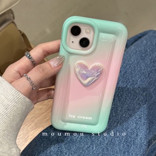 เคสโทรศัพท์มือถือ กันกระแทก ลายหัวใจ สําหรับ Iphone 11 14promax 13 12 14pro 13pro 14