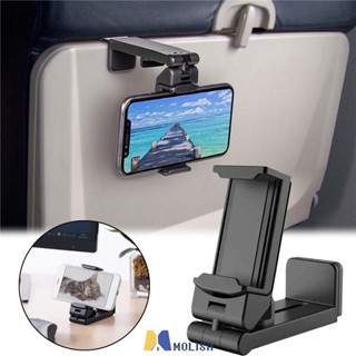 Universal In Flight Airplane Phone Holder Mount Handsfree Phone Holder For Desk Tray With Multi-Directional Dual 360 Degree MOLISA