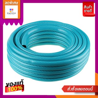 สายยาง PVC KNITTING SPRING 5/8 นิ้ว ยาว 20 เมตร สีฟ้า  RUBBER PVC KNITTIN HOSE 5/8"X20 BLUE