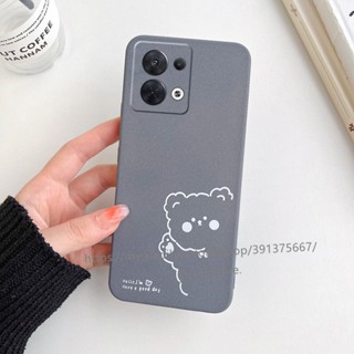 พร้อมส่ง เคสโทรศัพท์มือถือแบบนิ่ม ผิวด้าน กันกระแทก ลายการ์ตูนหมี สําหรับ Infinix Note 30 VIP 2023 เคส Phone Case