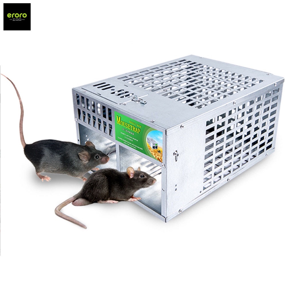 ERORO กรงดักหนูอัตโนมัติ Mouse Trap กับดักหนูสำเร็จรูป แบบต่อเนื่อง