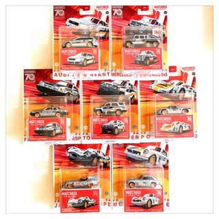 Hot Wheels 1: 64 Matchbox GBJ48 ครบรอบ 70 ปี Honda Benz ของเล่นสําหรับเด็ก โมเดลรถยนต์จําลอง