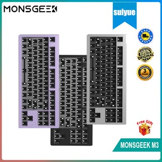 Akko MONSGEEK M3 ชุดคีย์บอร์ดเมคคานิคอล อะลูมิเนียม 87 คีย์ RGB สําหรับเล่นเกม