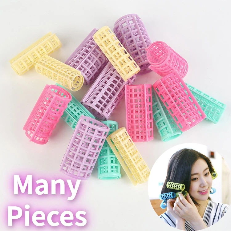 Fluffy Bangs Curlers เครื่องมือทําผม Simple Hair Curler Set Curly Hair Roller Curling Hairdressing เครื่องมือ