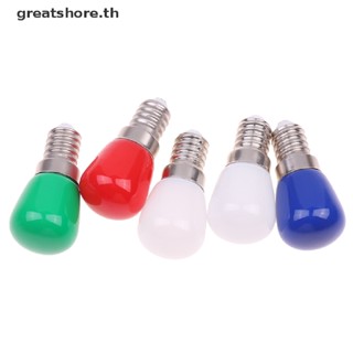 Greatshore หลอดไฟ E14 LED 3W AC 220V ขนาดเล็ก สําหรับตู้เย็น คริสตัล โคมไฟระย้า TH