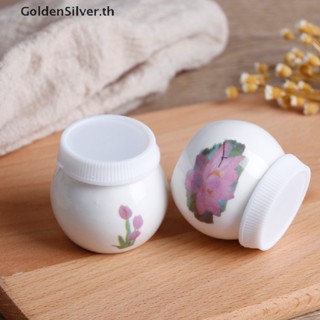 Goldensilver ถ้วยชามเซรามิค คริสตัล กลิตเตอร์ สีเงิน สําหรับตกแต่งเล็บ DIY