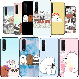 เคสโทรศัพท์มือถือ ซิลิโคนนิ่ม TPU ลาย we bare bears moon AM96 สําหรับ Oppo A56s A16K A16e A1 A1x Find X6